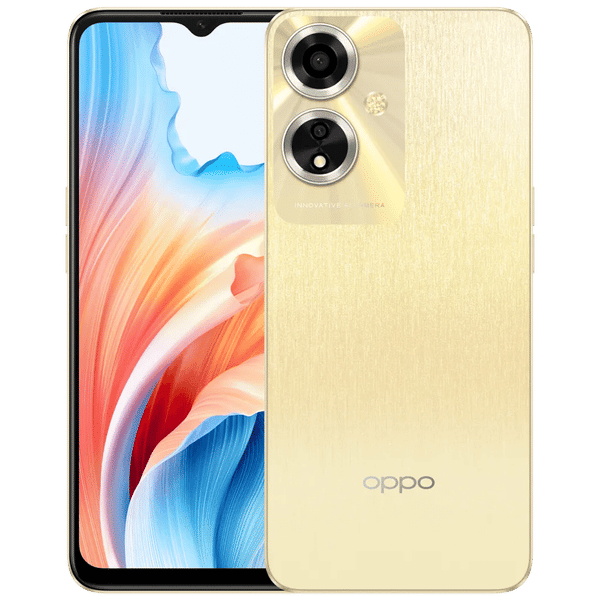 Buy oppo A59 5G (6GB RAM, 128GB, Silk Gold) Online - Croma